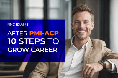 Professional Agile practitioner in a  office, representing career growth after PMI-ACP certification through real-world implementation and measurable impact