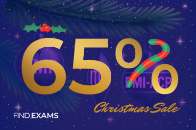 65% Christmas Sale on PMP, PMI-ACP, and ITIL 4 Exam Simulators – FindExams