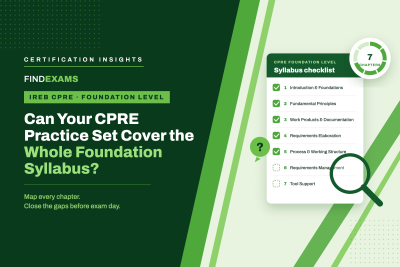 Can Your CPRE Practice Set Cover the Whole Foundation Syllabus? editorial illustration