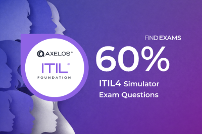 ITIL 4 Foundation practice questions and exam simulator with 60 percent Women’s Day discount for IT Service Management certification preparation