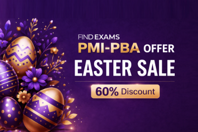 PMI-PBA Easter discount 60 percent off exam simulator with domain-based practice questions