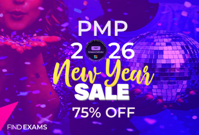 PMP New Year Sale 2026 with 75% off PMP exam simulator